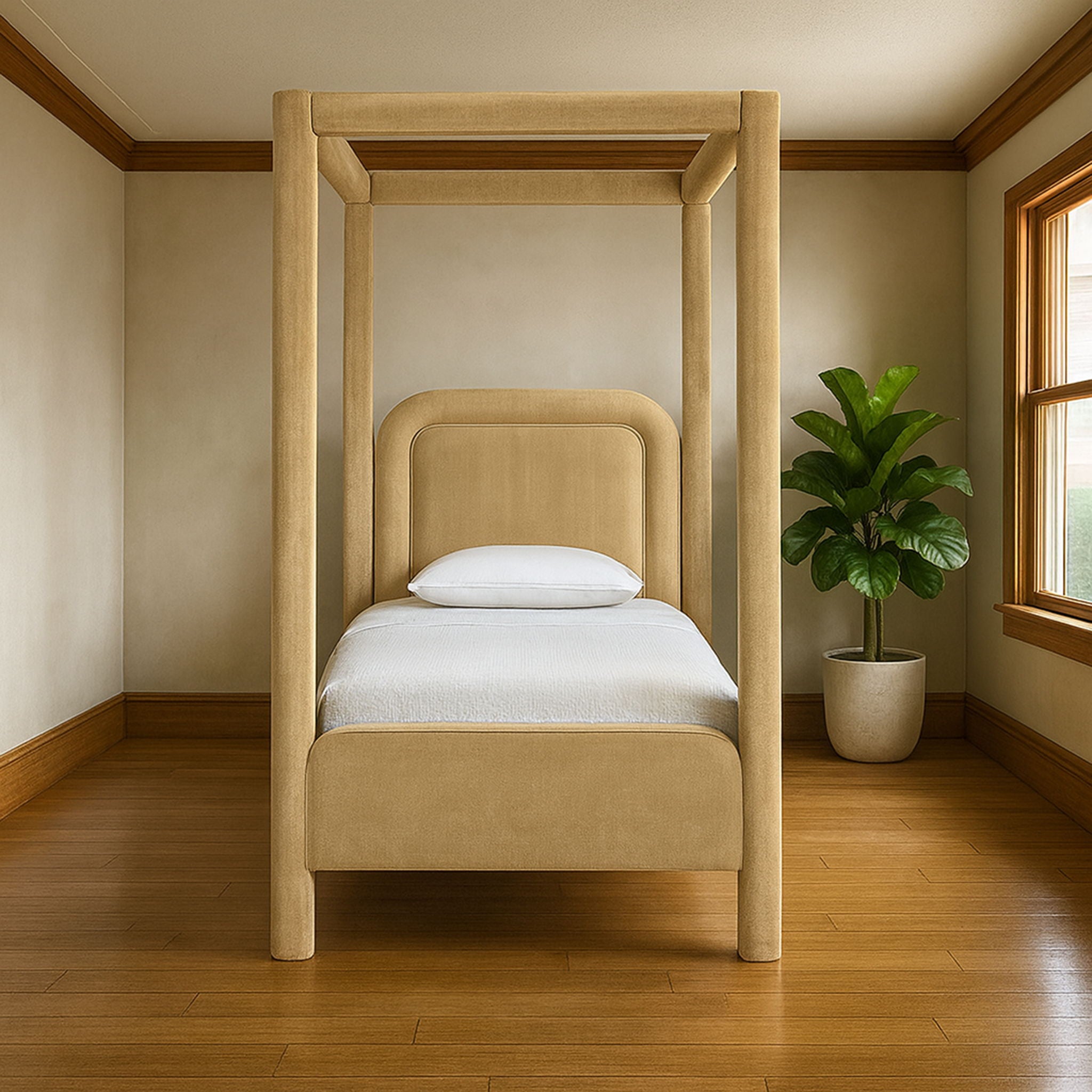 Salina - Velvet Upholstered Bed - Urban Living Furniture (Los Angeles, CA)