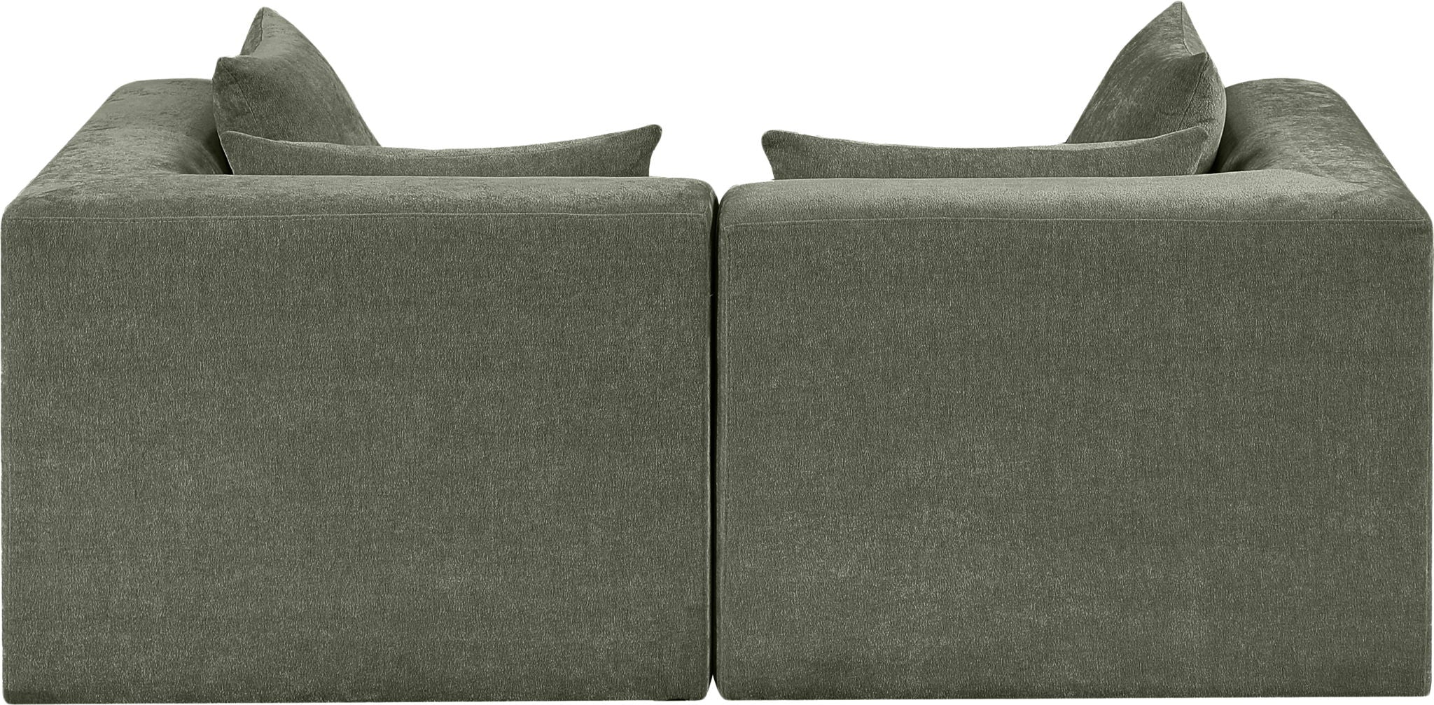 Stellar - 2 Piece 76" Upholstered Modular Loveseat - Urban Living Furniture (Los Angeles, CA)