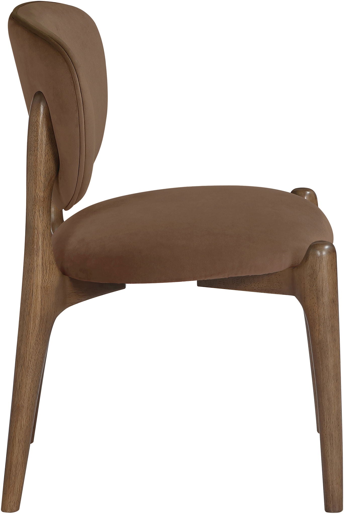 Velora - Upholstered Dining Chair (Set of 2) - Brown Base - Urban Living Furniture (Los Angeles, CA)