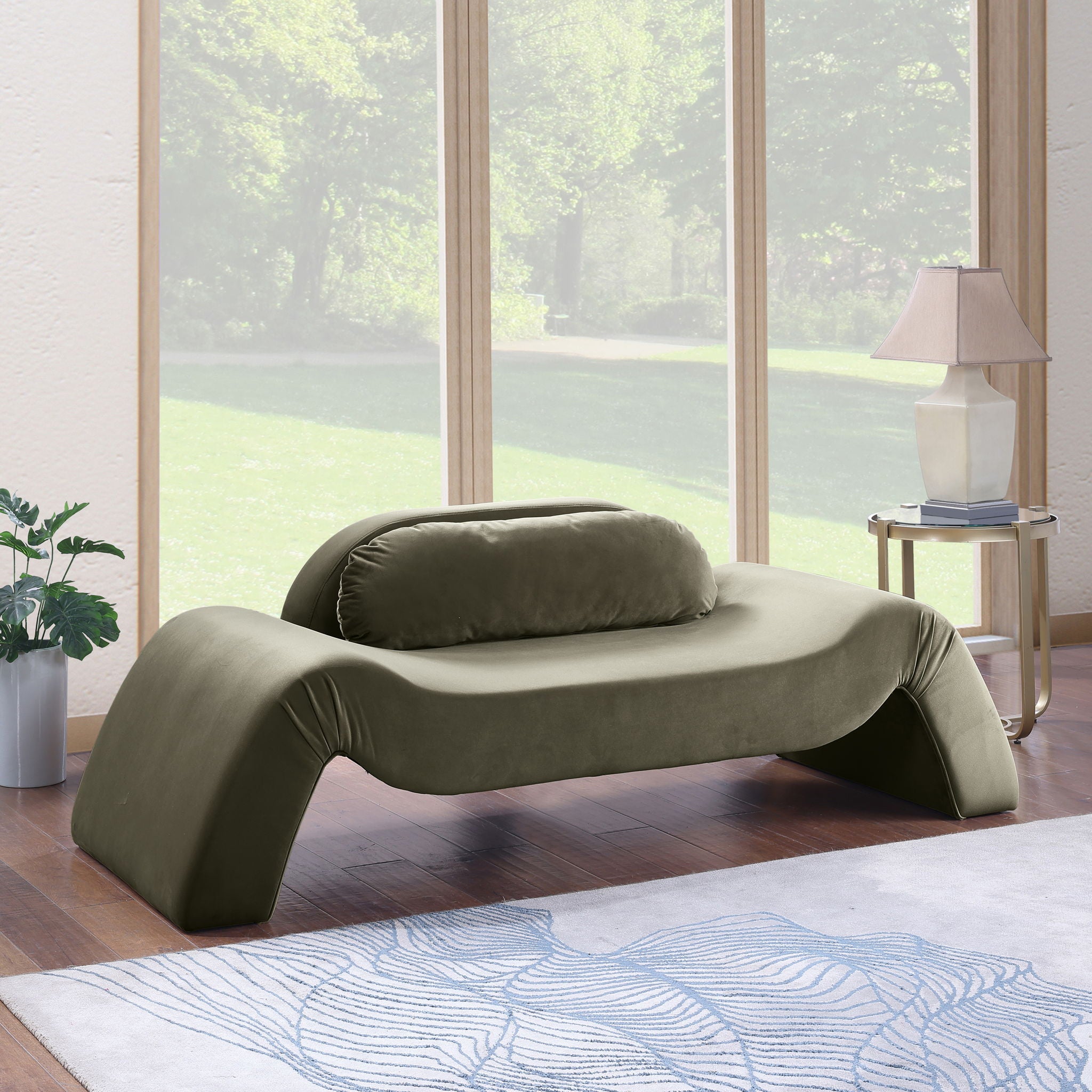 Austin - Velvet Loveseat - Urban Living Furniture (Los Angeles, CA)