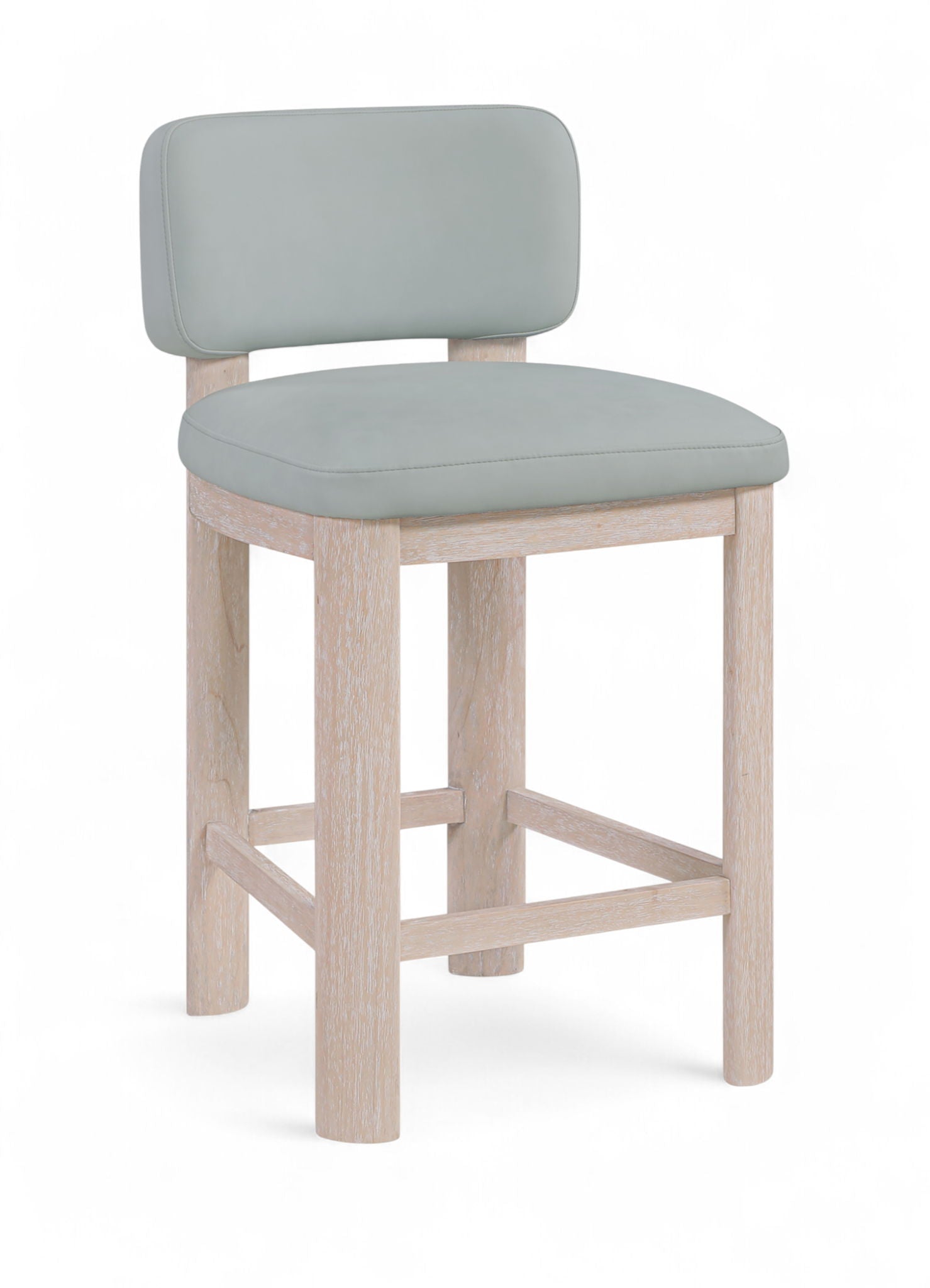 Paloma - Faux Leather Upholstered Counter Stool (Set of 2)