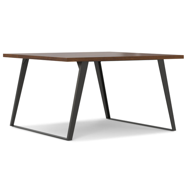 Lowry - Square Dining Table - Brown - Wood