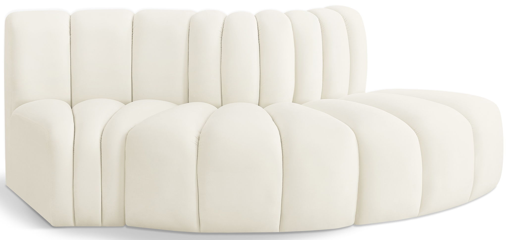 Arc - Velvet 3 Piece Modular Sofa - Urban Living Furniture (Los Angeles, CA)