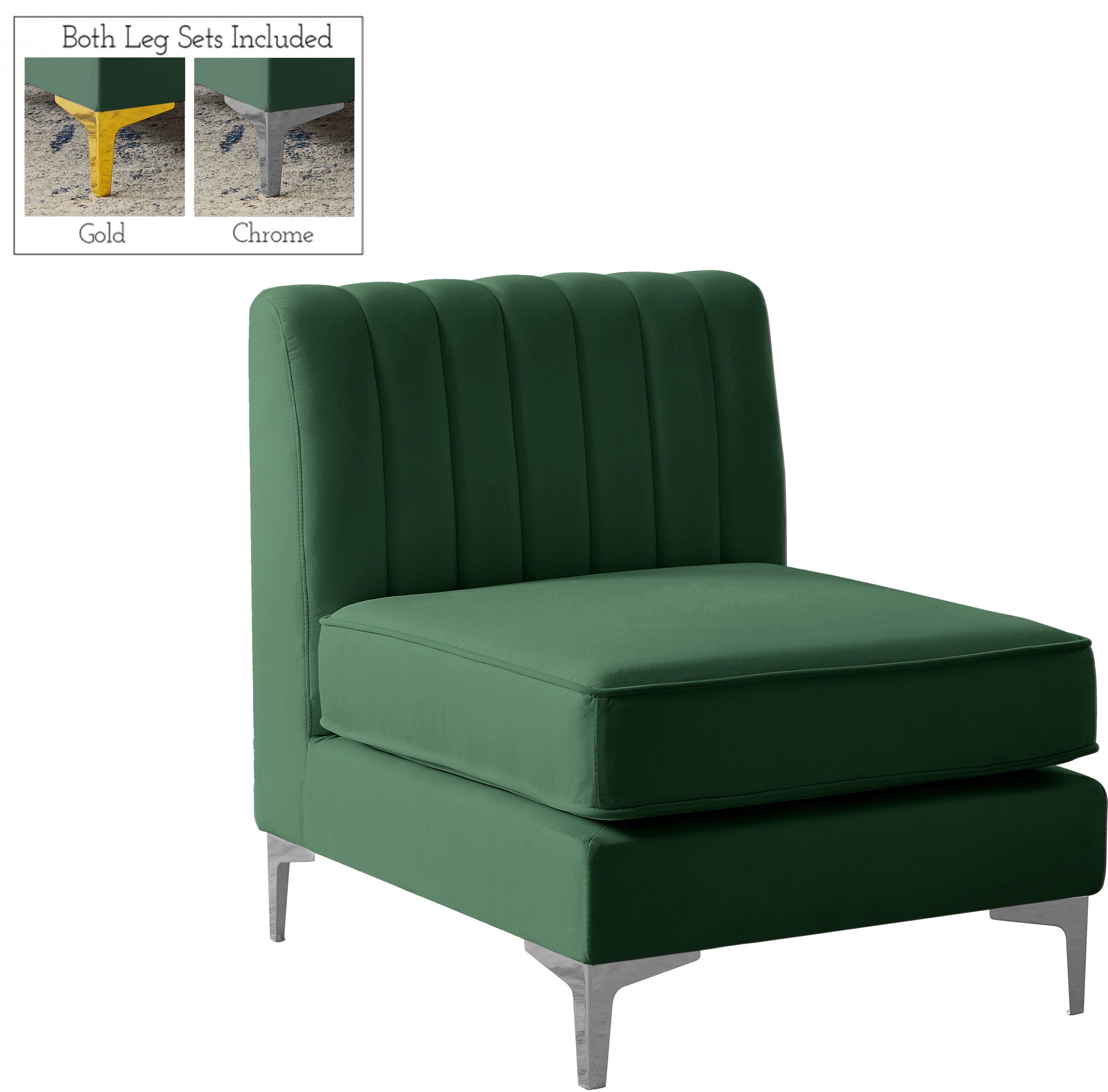 Alina - Armless Chair - Urban Living Furniture (Los Angeles, CA)