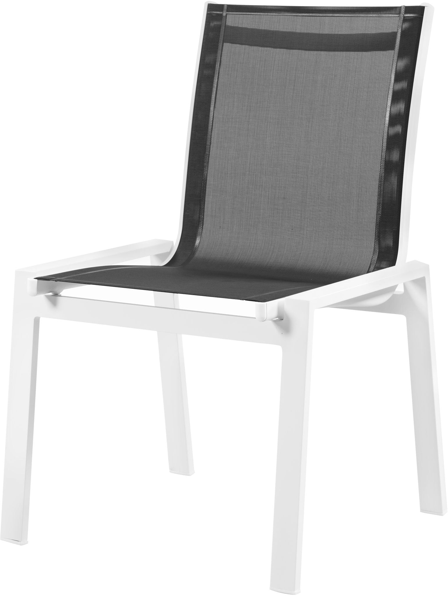 Nizuc - Outdoor Patio Dining Chair With White Frame (Set of 2) - Urban Living Furniture (Los Angeles, CA)