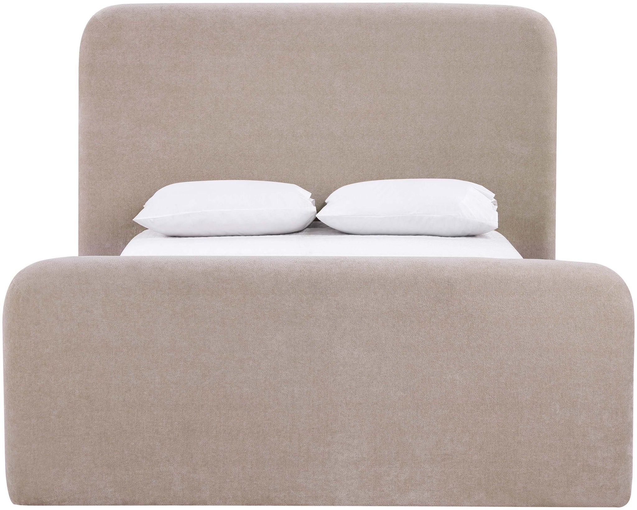 Fira - Chenille Fabric Upholstered Bed - Urban Living Furniture (Los Angeles, CA)