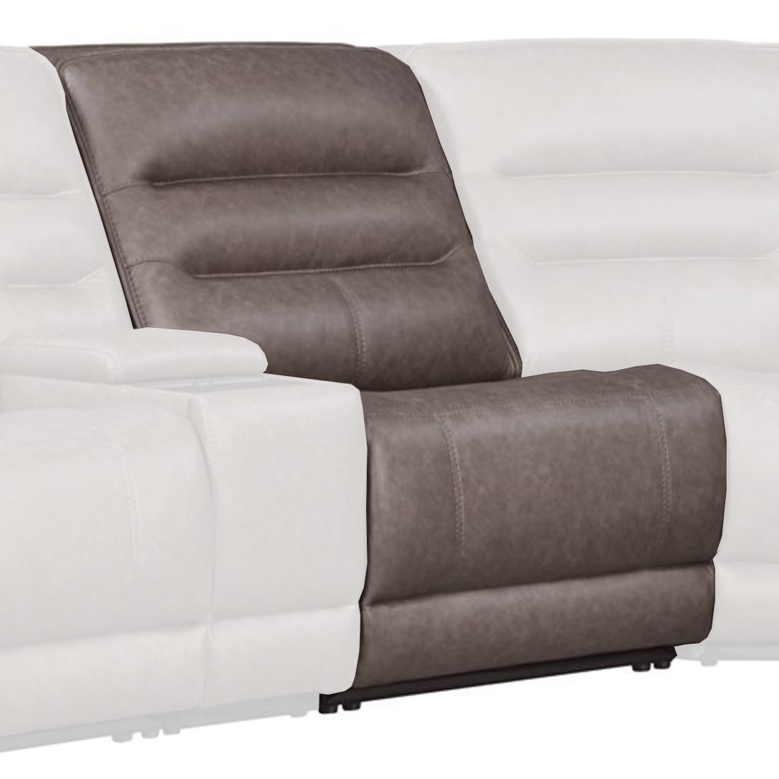 Lawson - Power Armless Zero Gravity Recliner P2 - Sydney Brunette