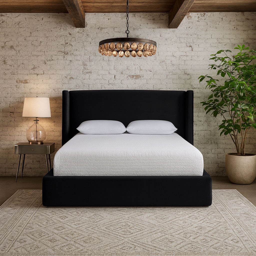 Kendall - Velvet Upholstered Bed - Urban Living Furniture (Los Angeles, CA)