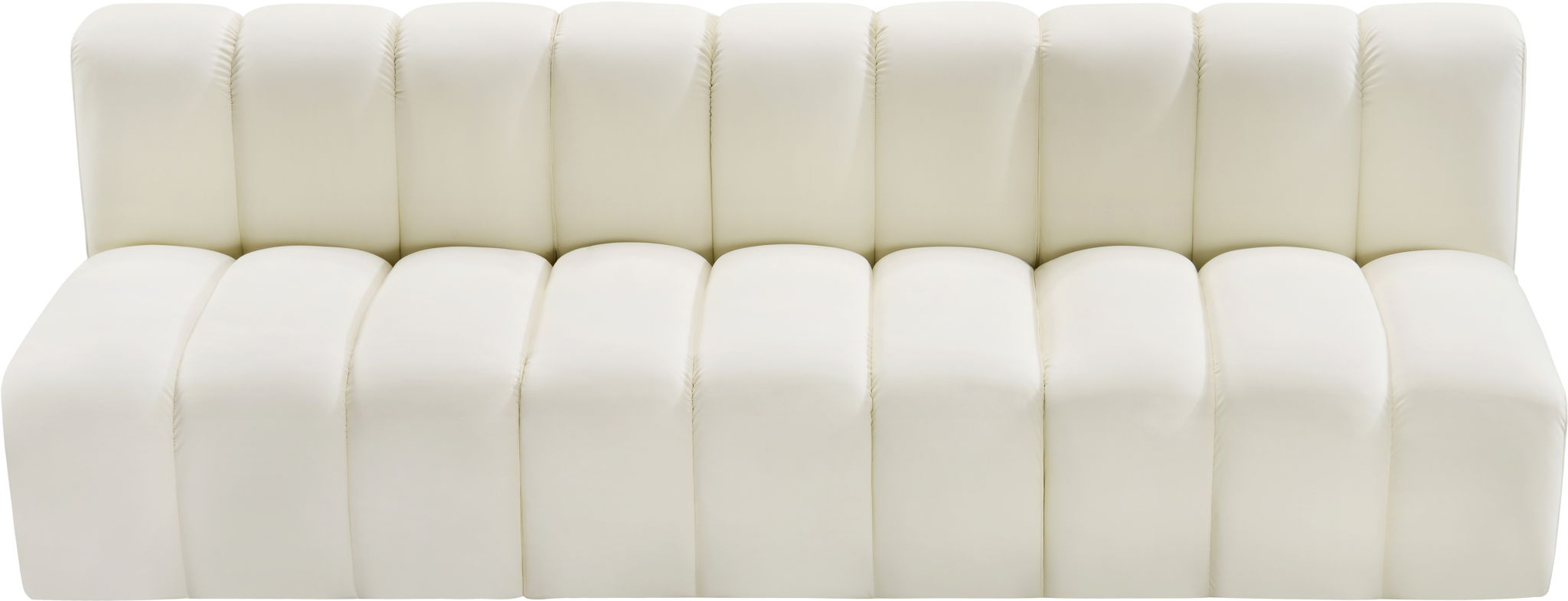 Arc - Faux Leather 3 Seats Modular Sofa - Urban Living Furniture (Los Angeles, CA)