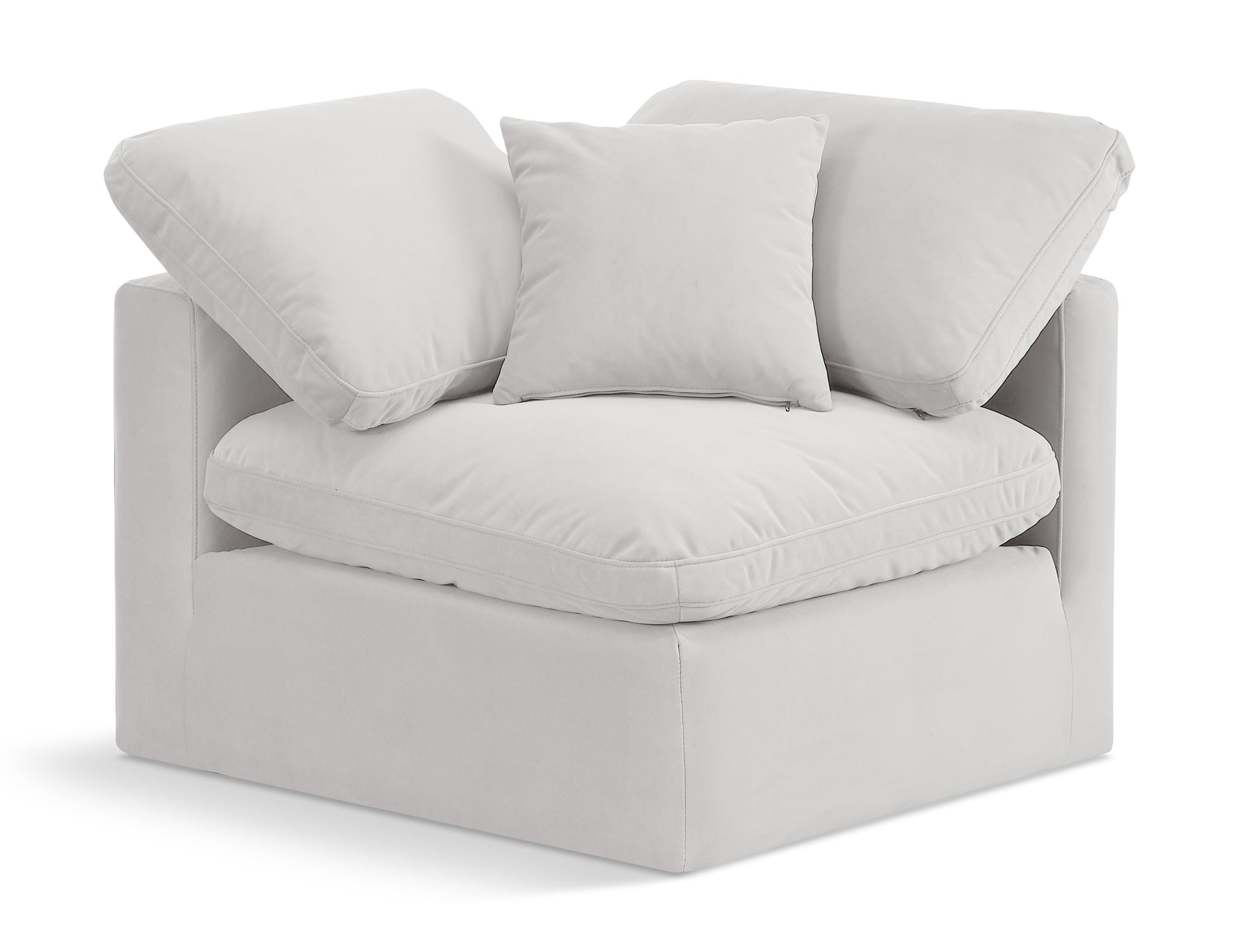 Indulge - Velvet Corner Chair - Urban Living Furniture (Los Angeles, CA)