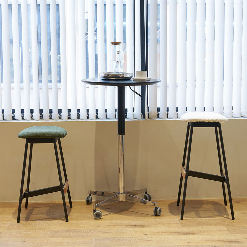 Movable, Adjustable 360 Swivel, Counter Bar Height Table