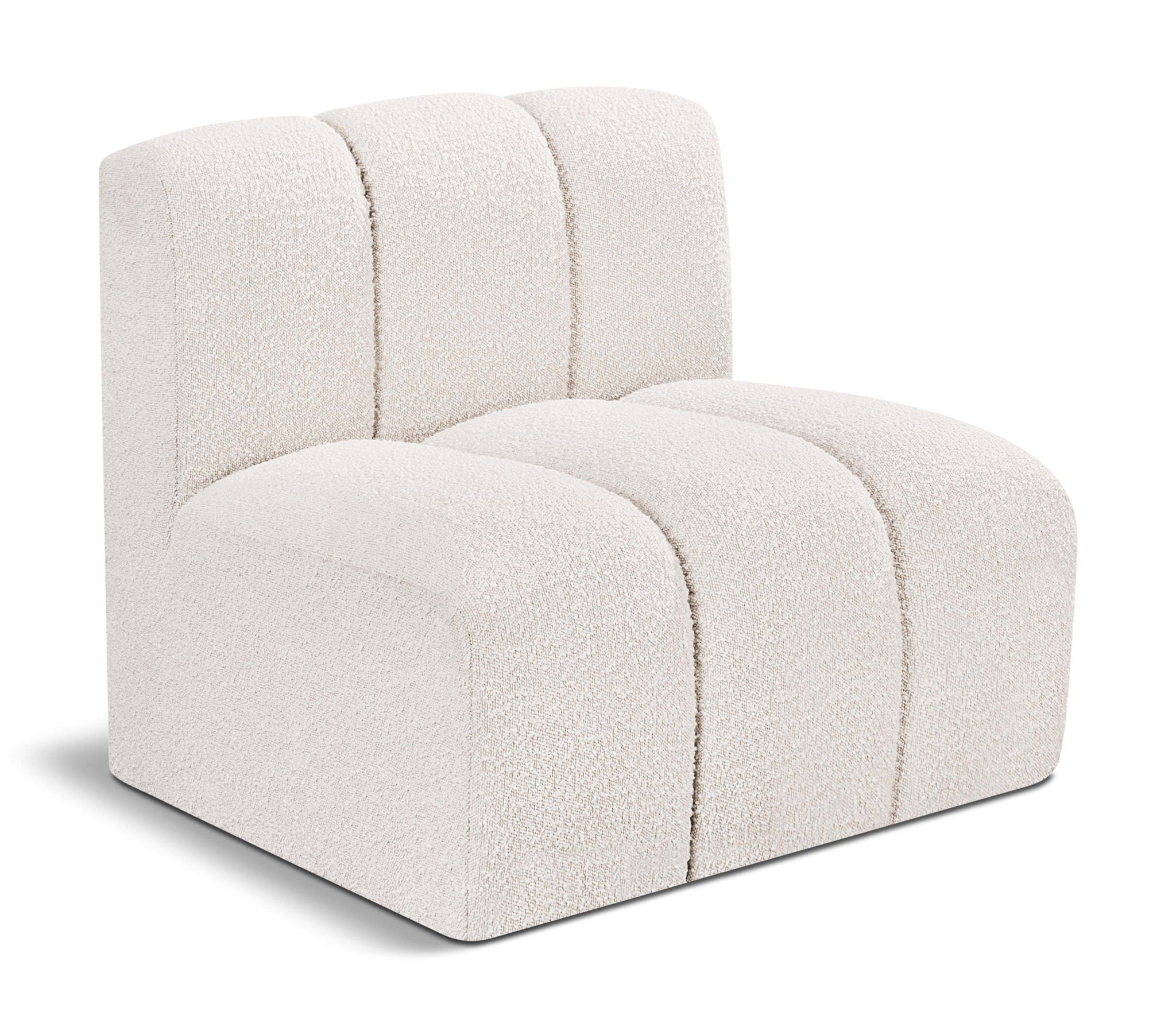 Arc - Boucle Fabric Straight Chair - Urban Living Furniture (Los Angeles, CA)