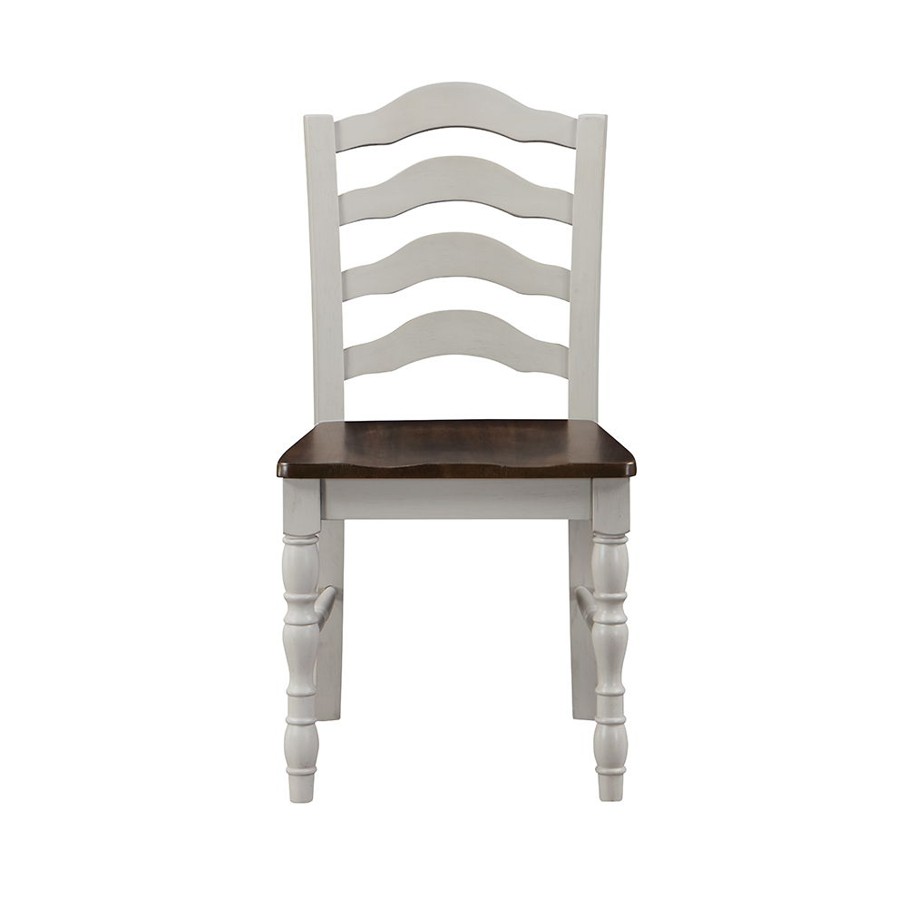 Bettina - Dining Set (5 Piece) - Antique White & Weathered Oak - Urban Living Furniture (Los Angeles, CA)