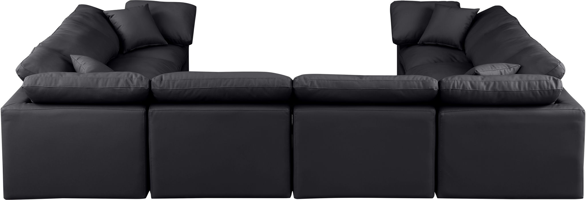 Indulge - Faux Leather 8 Piece Modular Sectional - Urban Living Furniture (Los Angeles, CA)