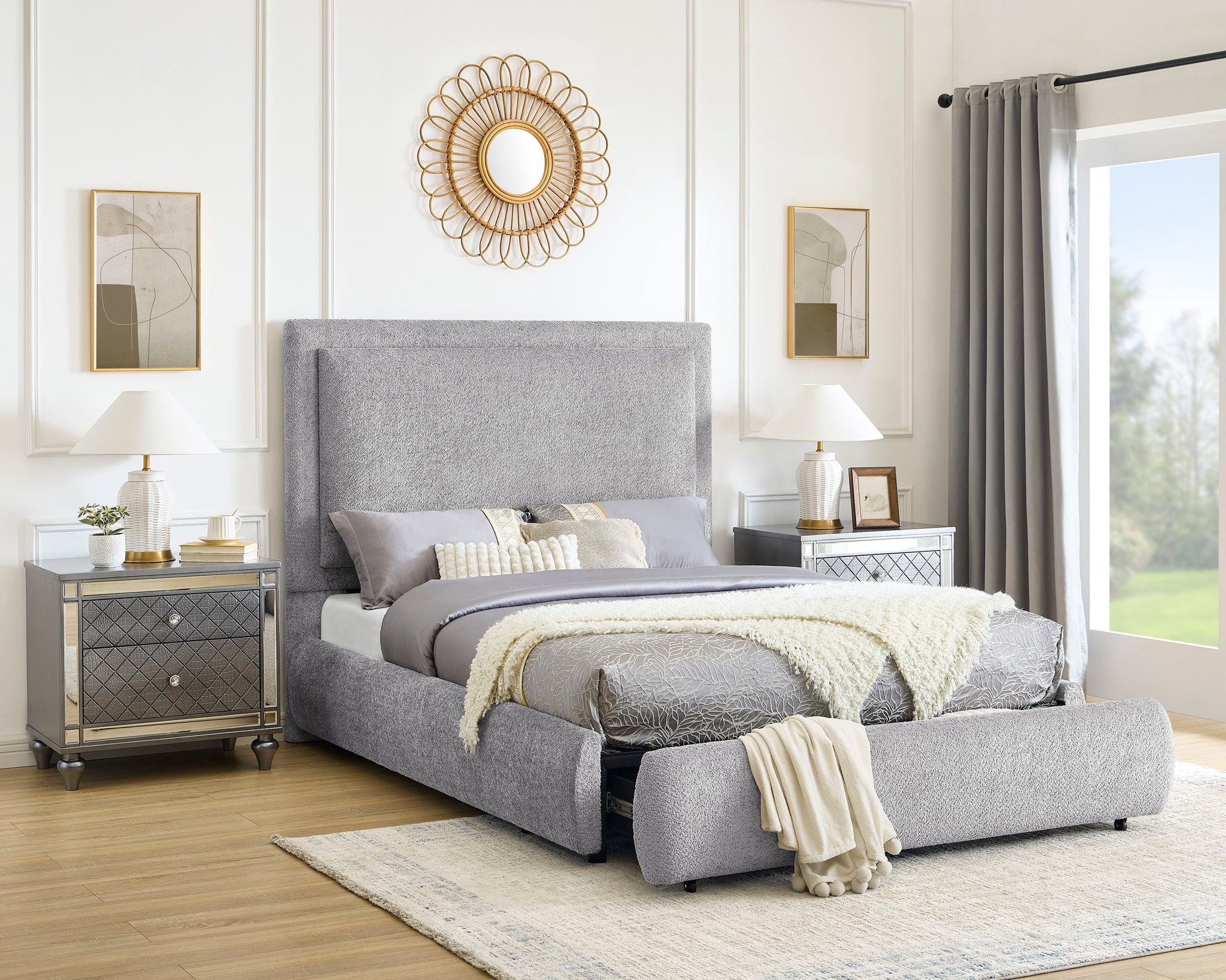 Reverie - Upholstered Storage Bed - Urban Living Furniture (Los Angeles, CA)