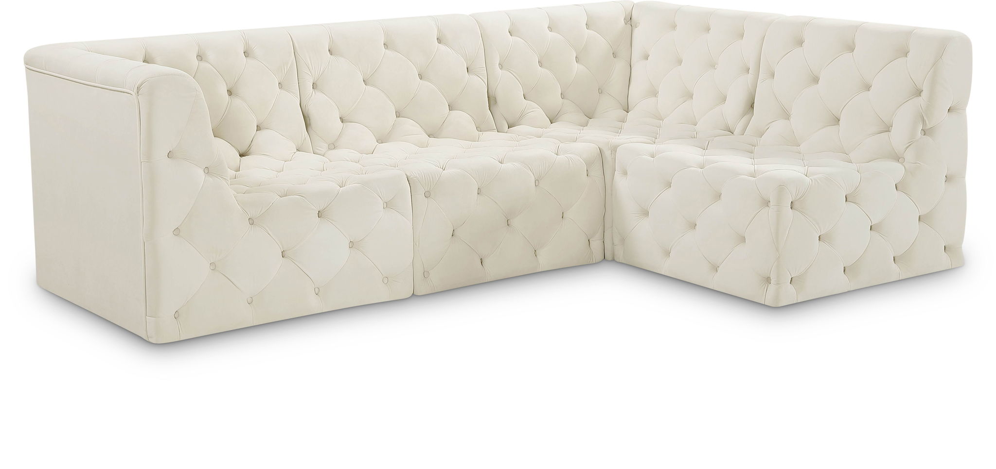 Tuft - 4 Piece Modular Sectional - Urban Living Furniture (Los Angeles, CA)