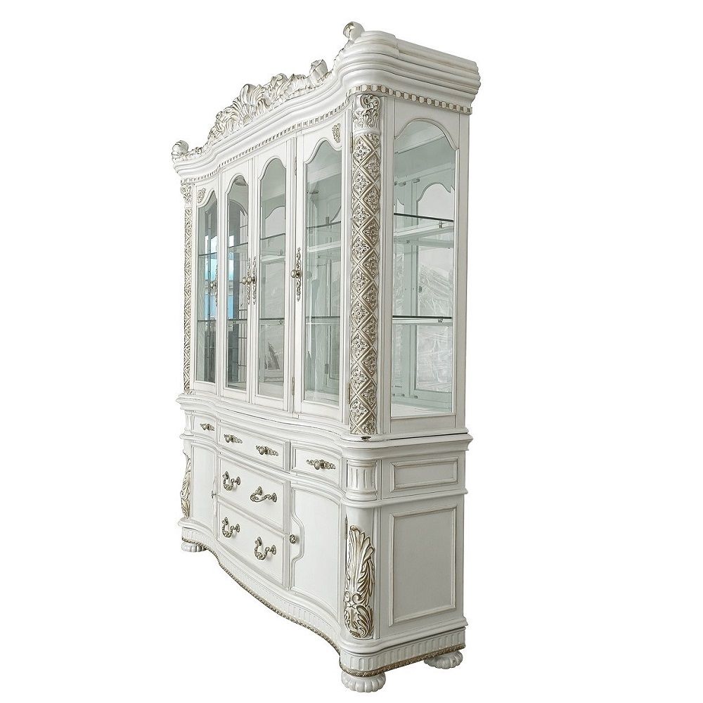 Vendome - Buffet & Hutch - Antique Pearl - Urban Living Furniture (Los Angeles, CA)