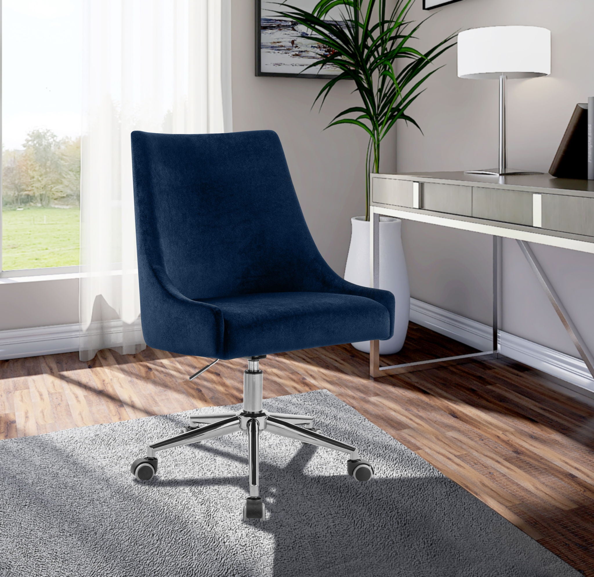 Karina - Office Chair with Chrome Legs - Urban Living Furniture (Los Angeles, CA)