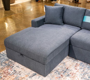 Modmax - LAF Corner Chaise With Storage - Ink - Urban Living Furniture (Los Angeles, CA)