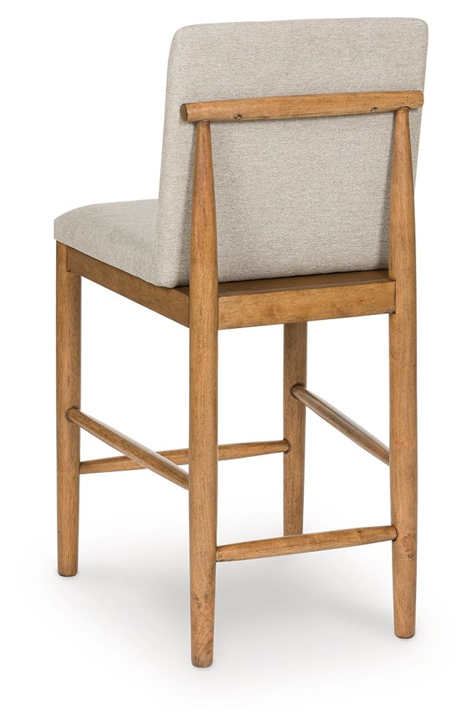 Isanti - Light Brown - Upholstered Barstool (Set of 2) - Urban Living Furniture (Los Angeles, CA)