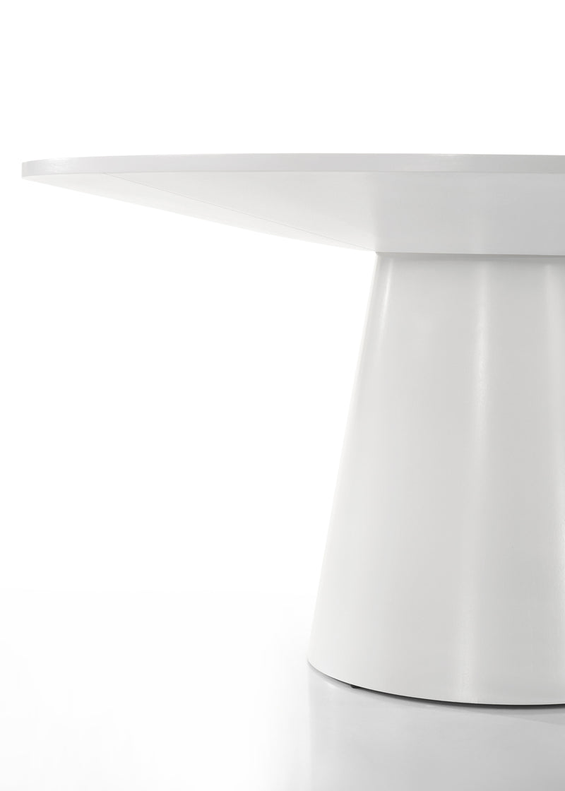 Jasper - Wide Contemporary Round Dining Table - Urban Living Furniture (Los Angeles, CA)