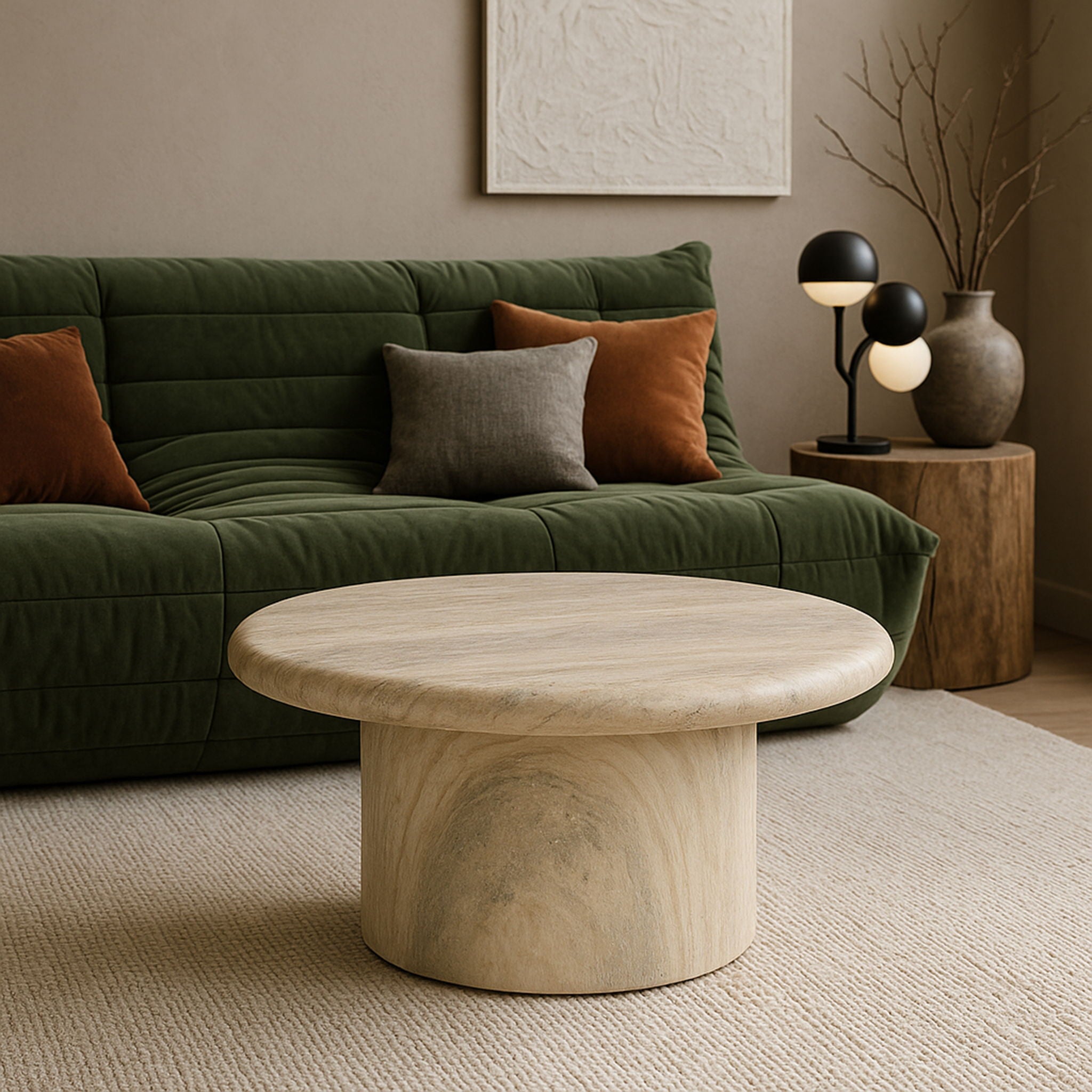Emara - Concrete And Fiberglass Indoor / Outdoor Coffee Table - Urban Living Furniture (Los Angeles, CA)