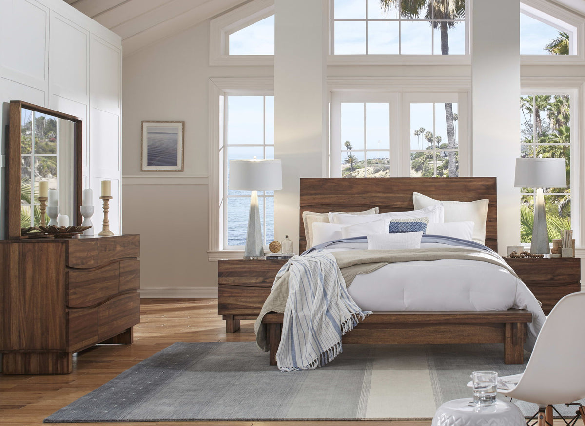 Ocean - Solid Wood Platform Bed
