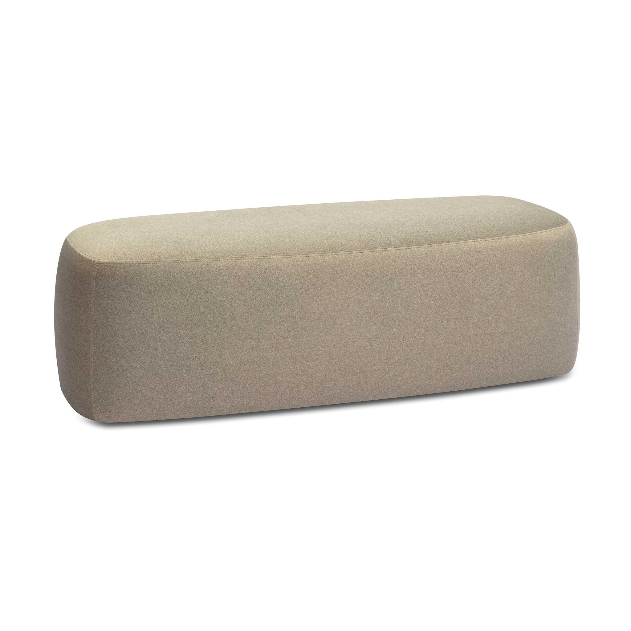 Graceland - Faux Mohair Bench - Taupe - Urban Living Furniture (Los Angeles, CA)