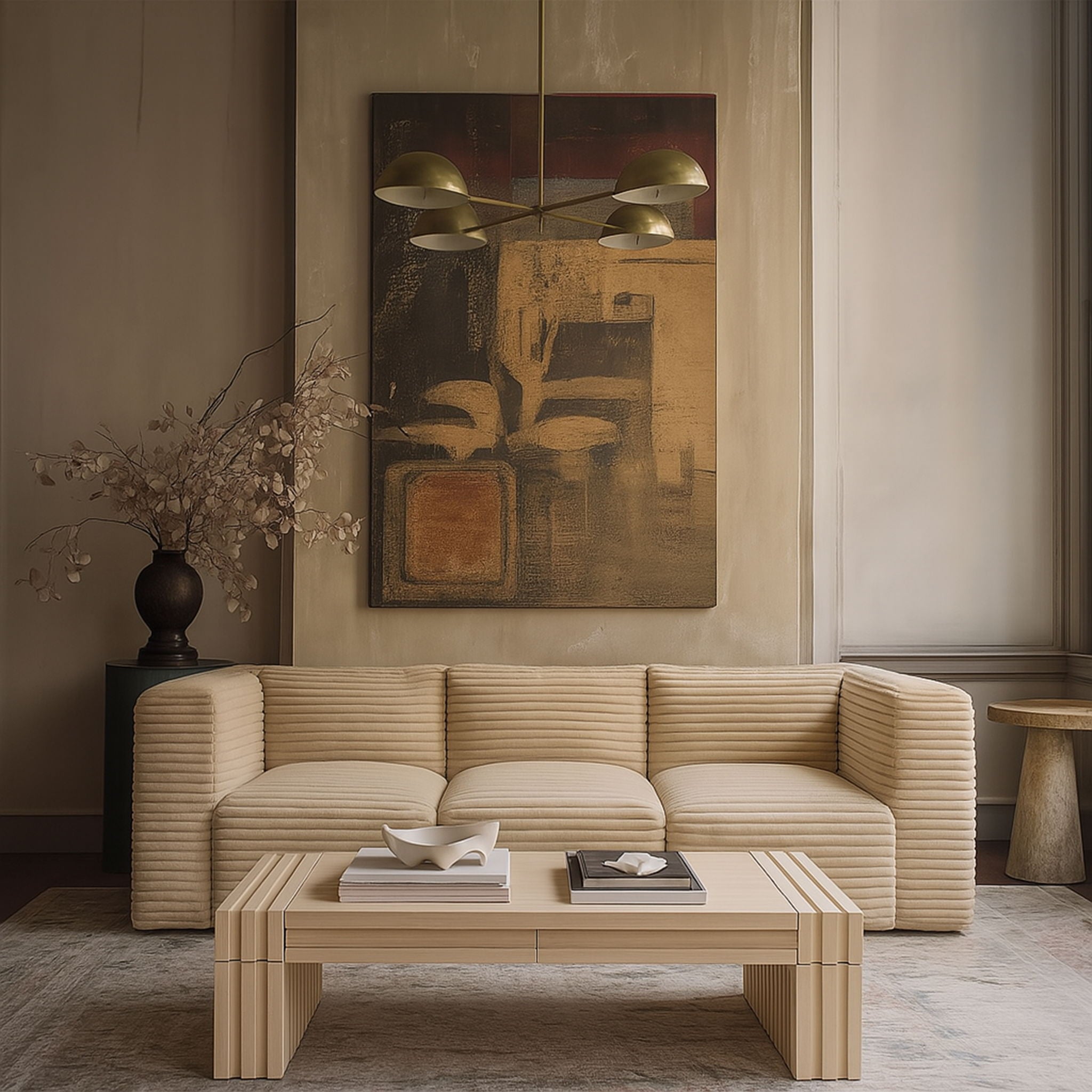 Stanton - Oak Veneer And Solid Wood Table - Urban Living Furniture (Los Angeles, CA)