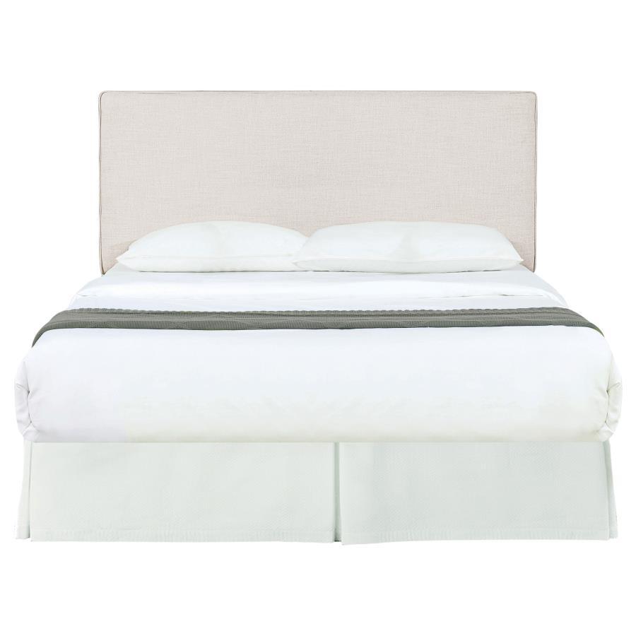 Kosmo - Upholstered King Panel Headboard - Sand - Urban Living Furniture (Los Angeles, CA)