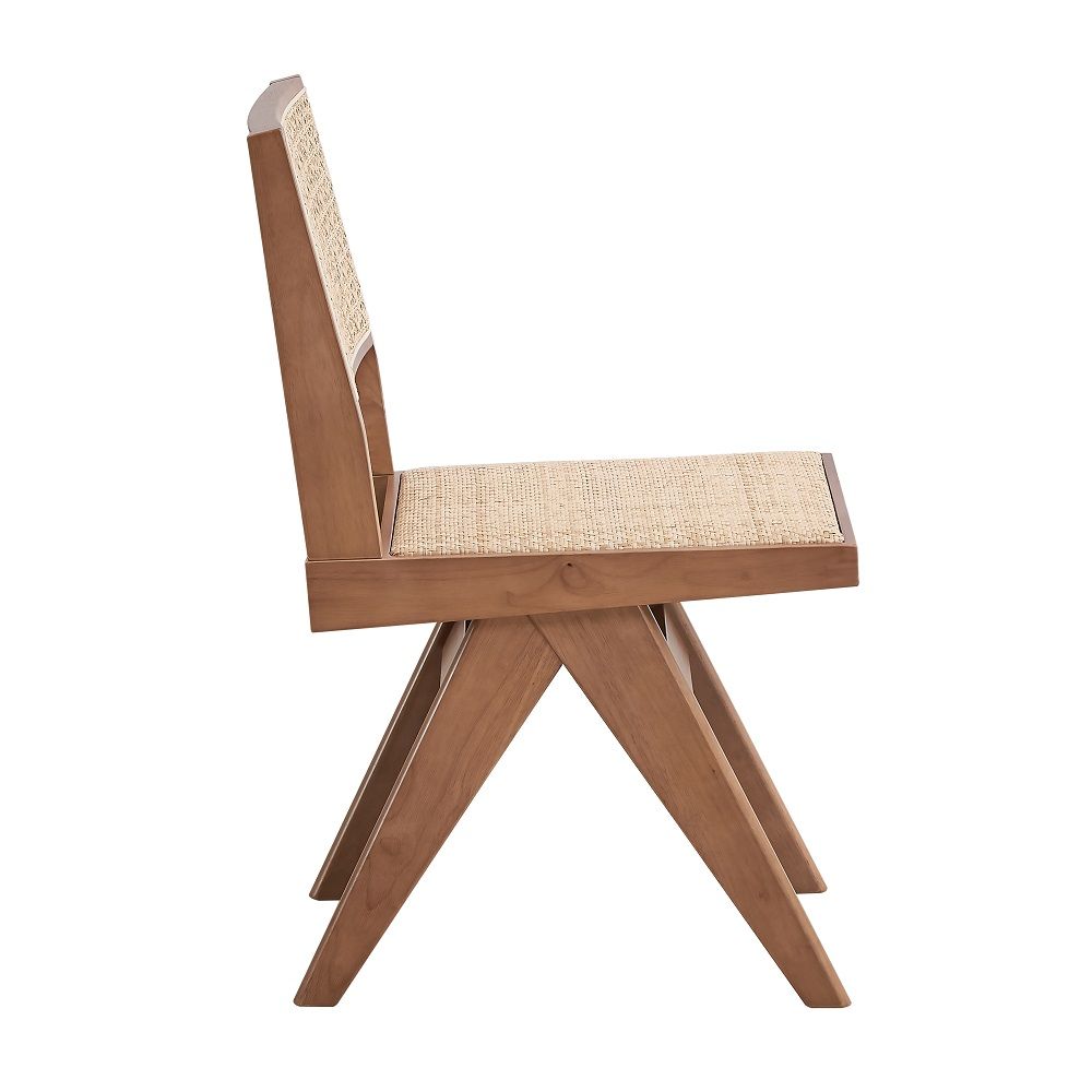 Velentina - Side Chair (Set of 2) - Rattan & Natural - Urban Living Furniture (Los Angeles, CA)
