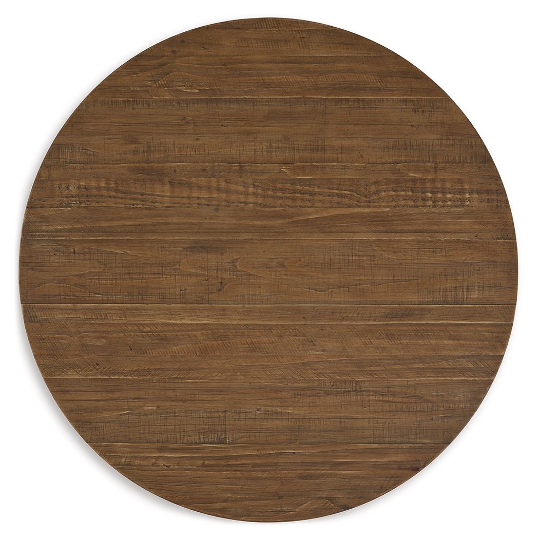 Mackifeld - Warm Brown - Round Cocktail Table - Urban Living Furniture (Los Angeles, CA)