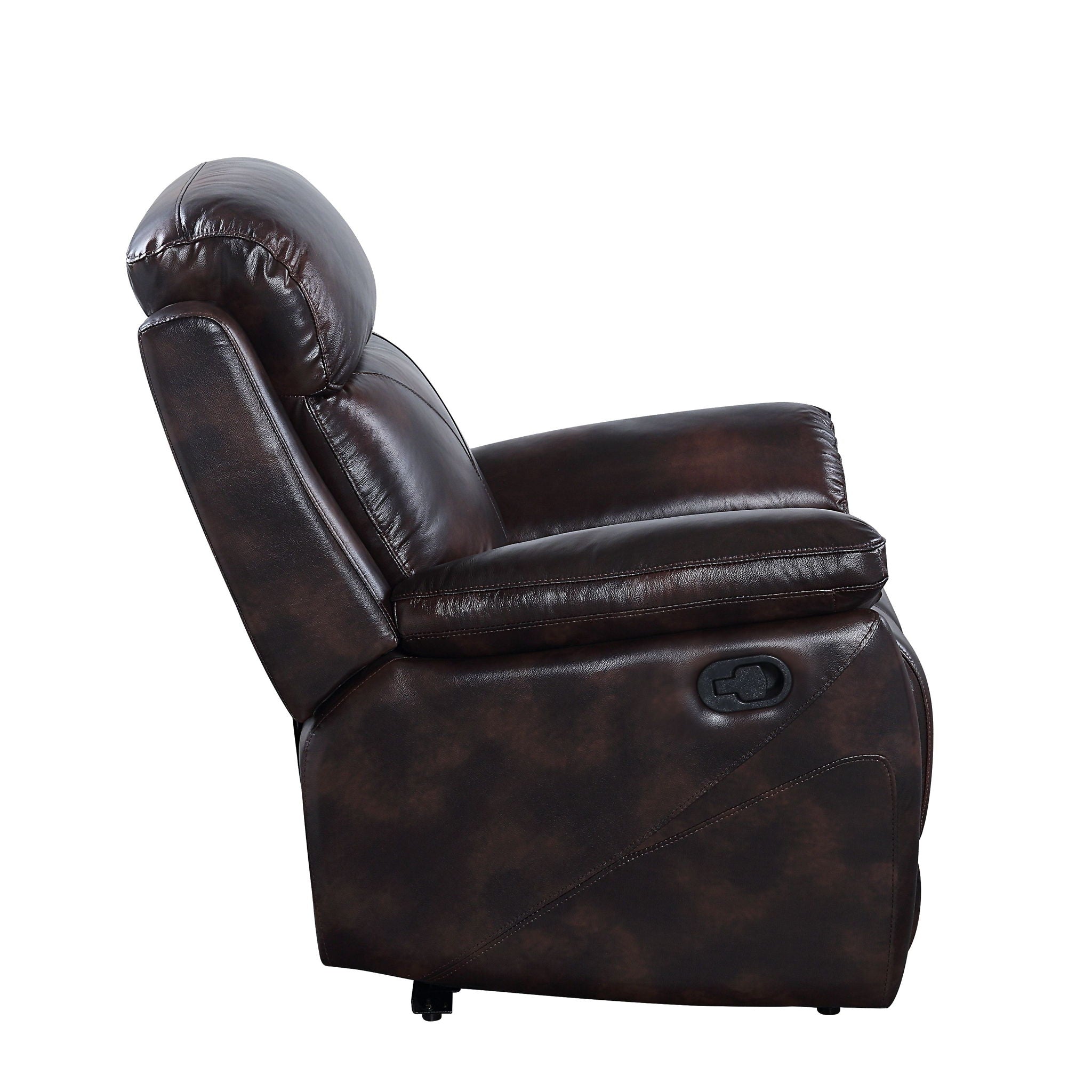 Perfiel - Motion Sofa - Two Tone Dark Brown Top Grain Leather - Urban Living Furniture (Los Angeles, CA)
