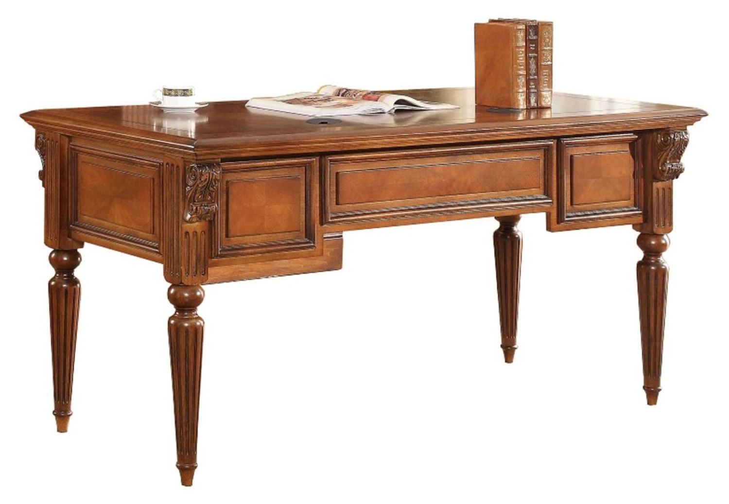 Huntington - Writing Desk - Antique Vintage Pecan - Urban Living Furniture (Los Angeles, CA)