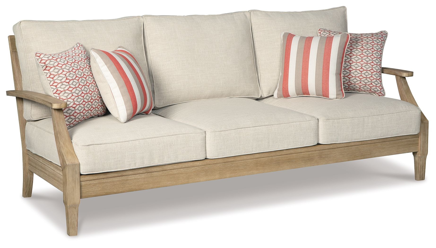 Clare View - Beige - Sofa with Cushion - Urban Living Furniture (Los Angeles, CA)