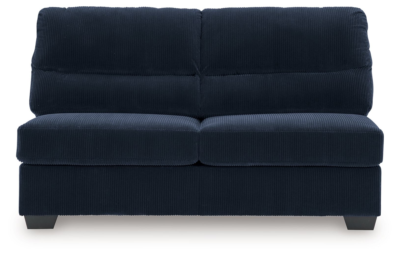 SimpleJoy - Armless Loveseat - Navy - Urban Living Furniture (Los Angeles, CA)