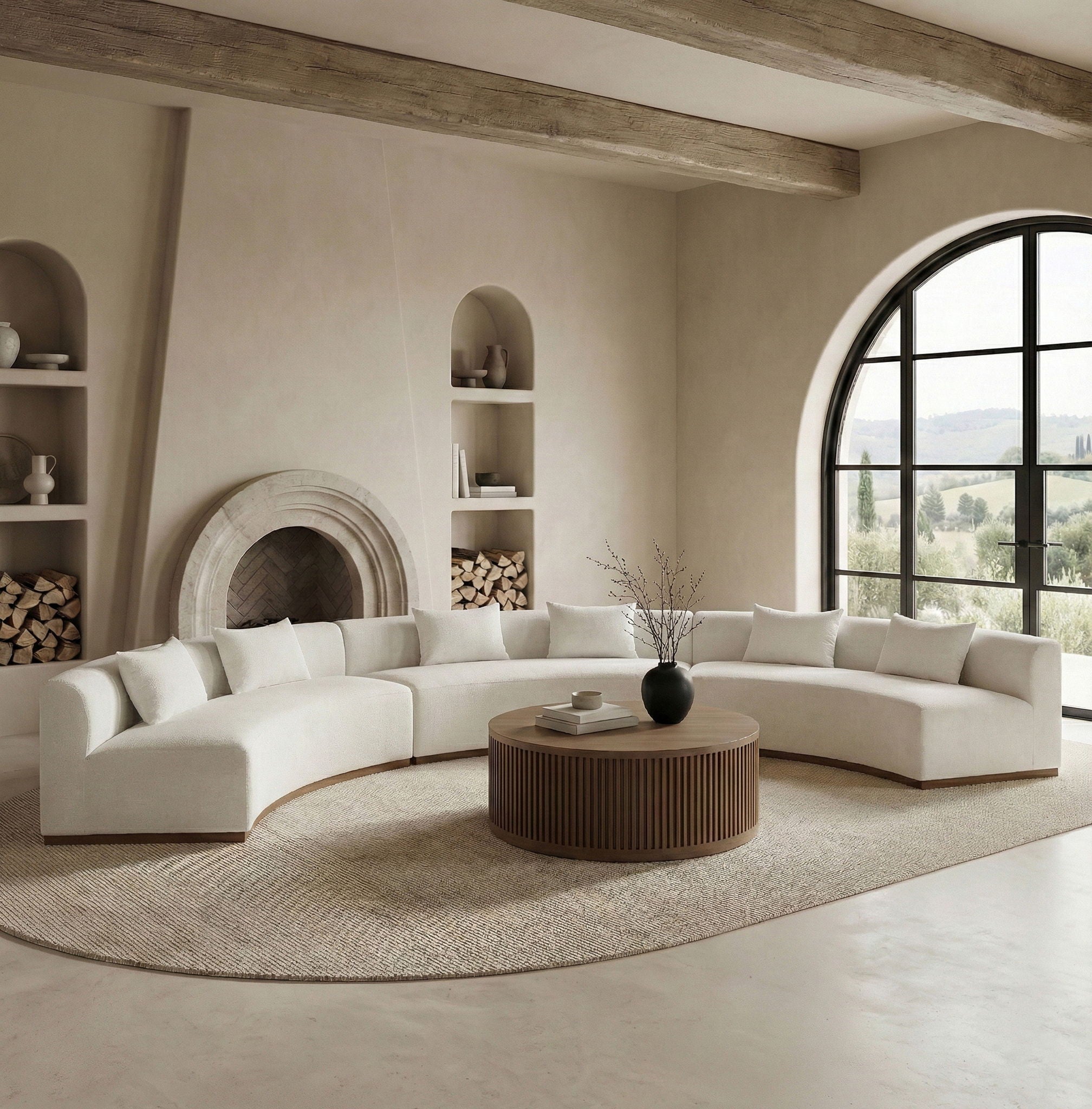 Avanti - Chenille Fabric Upholstered 3 Piece Modular Sectional - Urban Living Furniture (Los Angeles, CA)