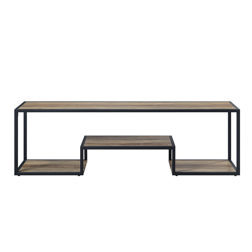 Idella - TV Stand - Rustic Oak & Black - Urban Living Furniture (Los Angeles, CA)