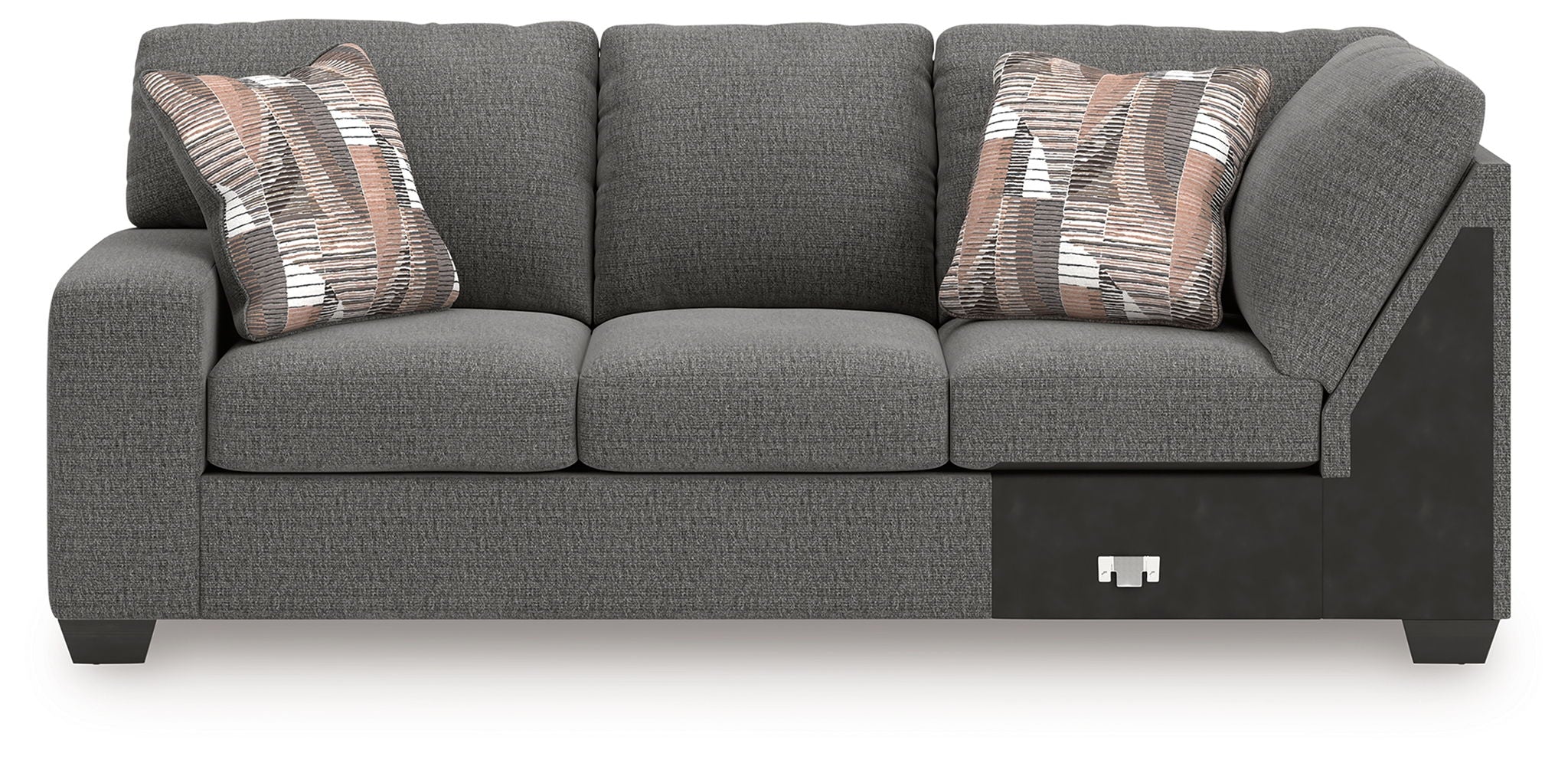 Seyler Lane - Greystone - LAF Sofa With Corner Wedge - Urban Living Furniture (Los Angeles, CA)