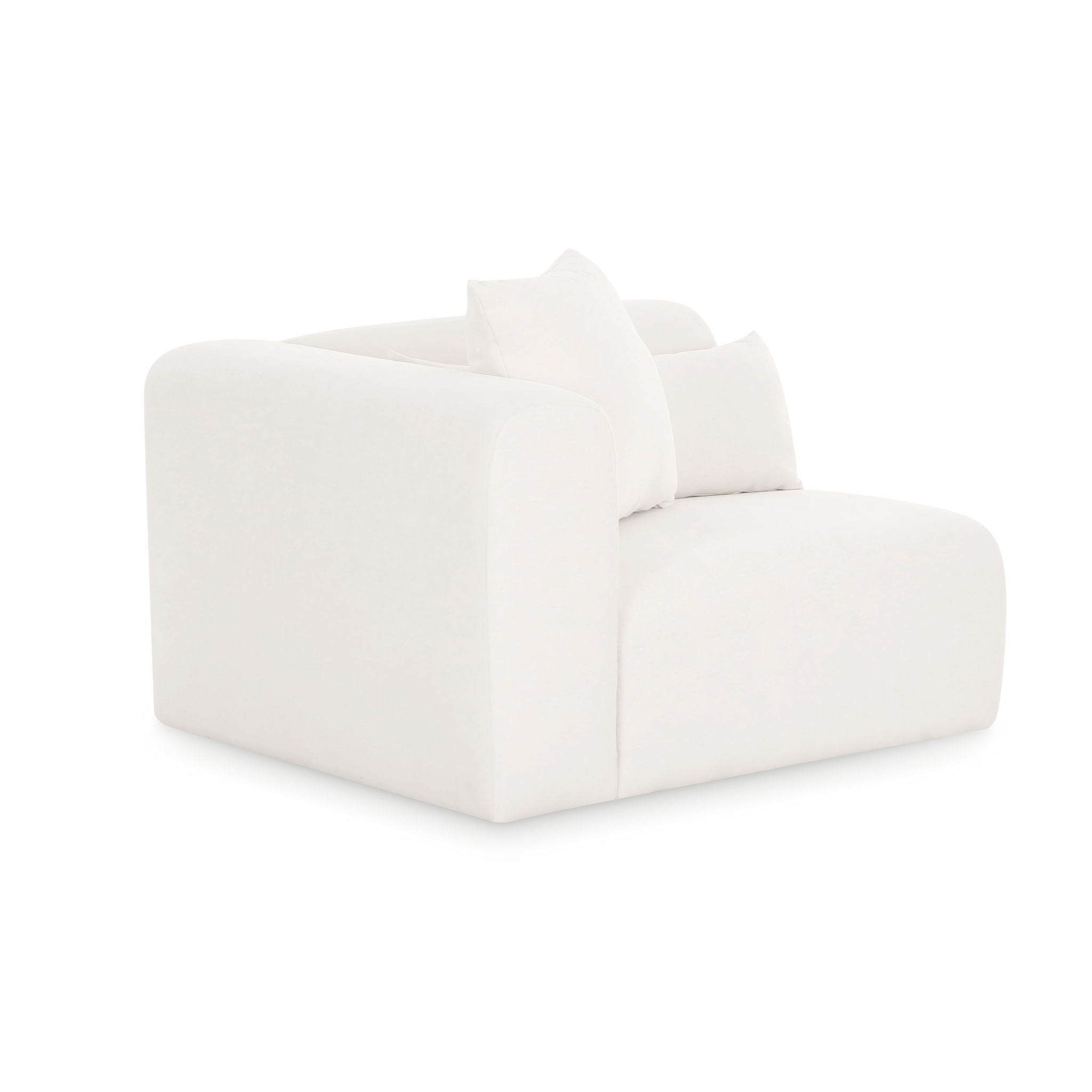 Tarra - Chenille Modular Corner Chair