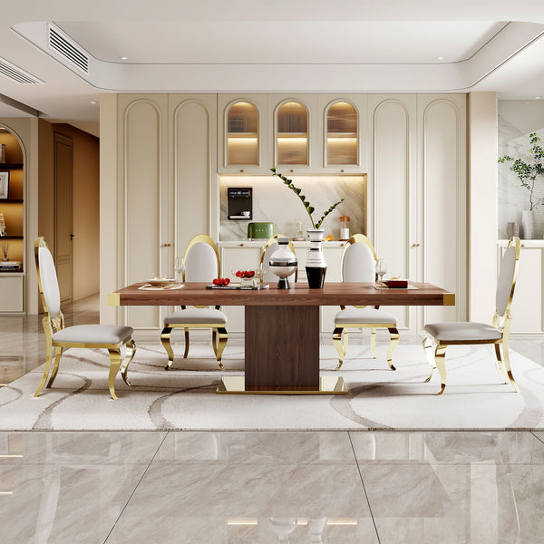 Top Dining Table With Finish Corner