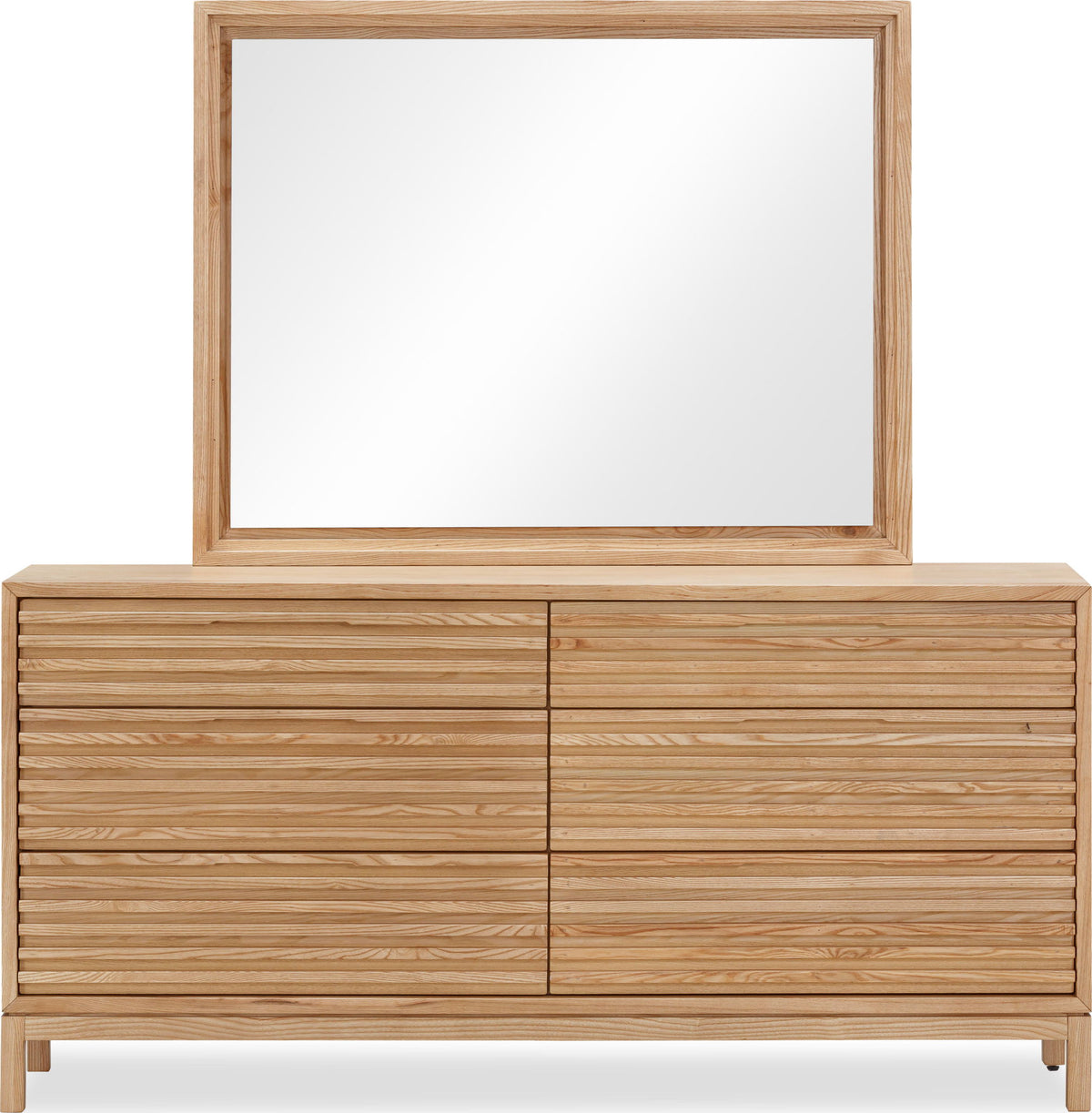 Tanner - Six Drawer Ash Wood Dresser