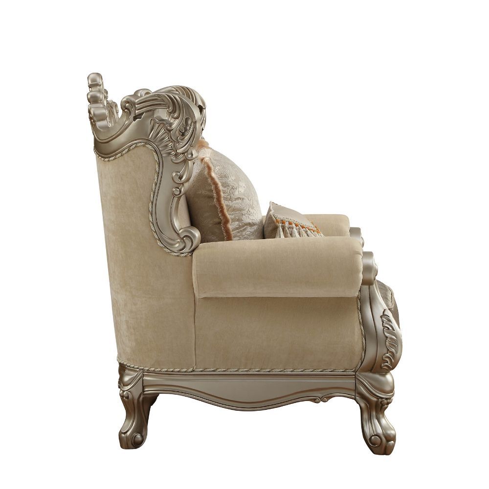 Ranita - Chair - Fabric & Champagne - Urban Living Furniture (Los Angeles, CA)