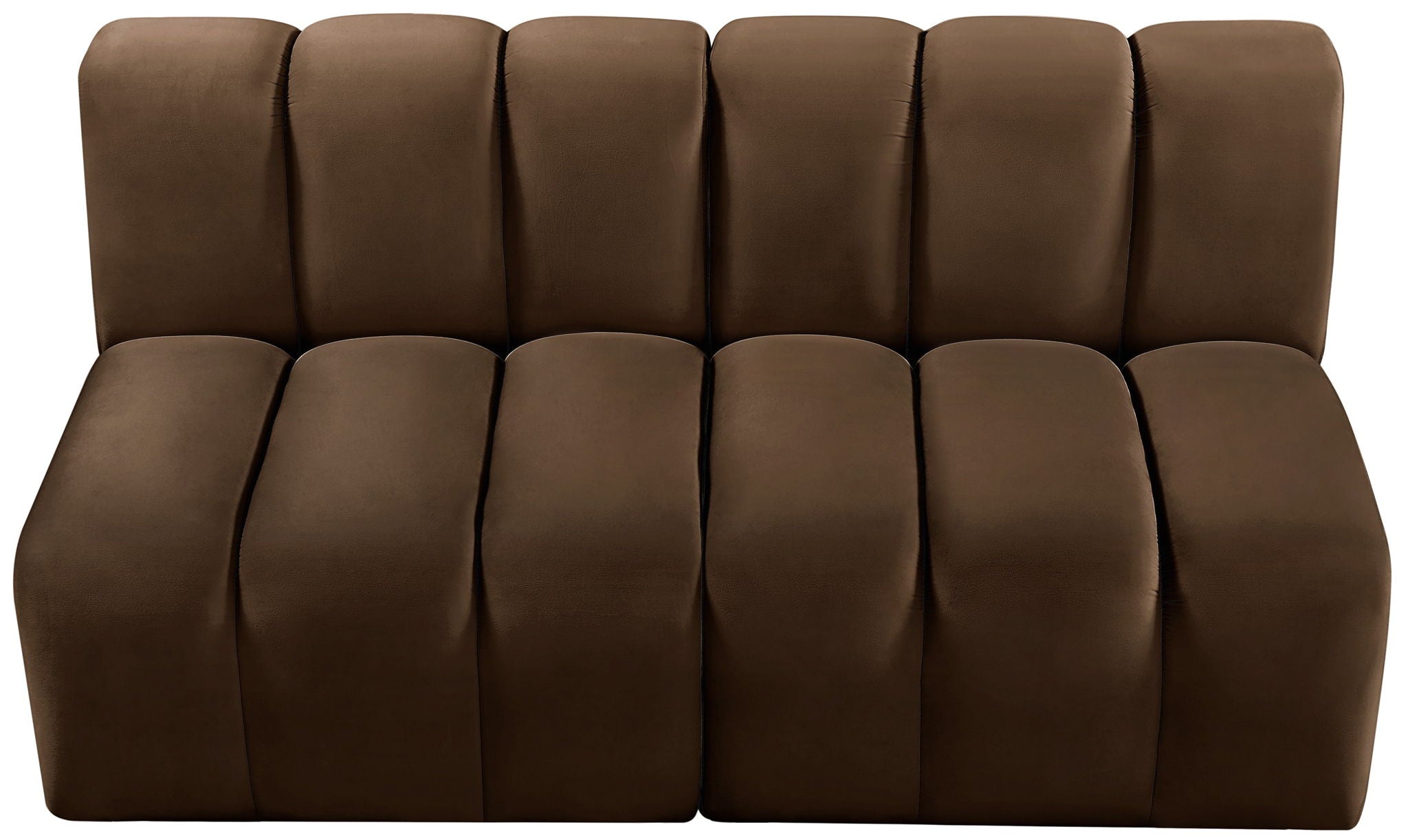 Arc - Velvet 2 Seats Modular Sofa - Urban Living Furniture (Los Angeles, CA)