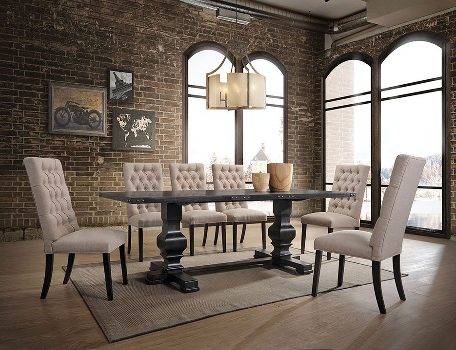 Morland - Dining Table - Vintage Black - Urban Living Furniture (Los Angeles, CA)
