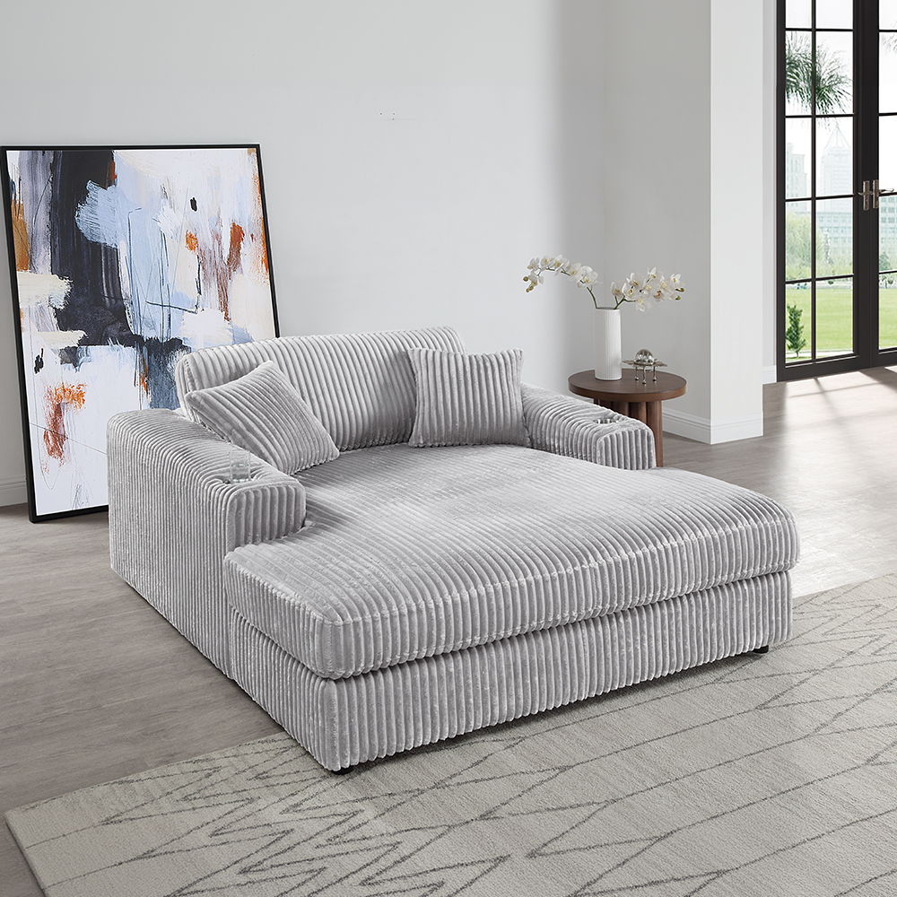 Hilde - Chaise With 2 Pillows - Urban Living Furniture (Los Angeles, CA)