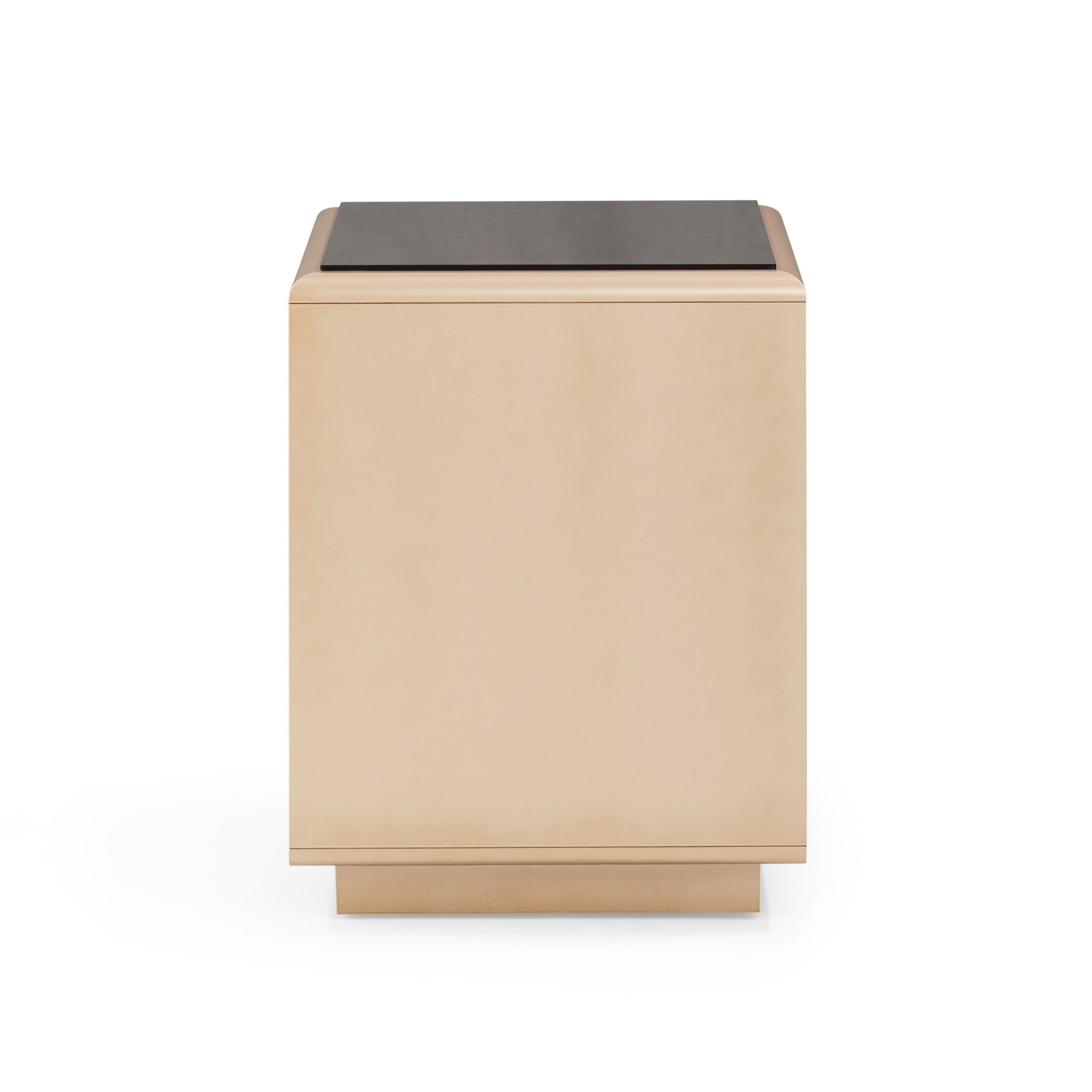 Martha - Mirrored Nightstand - Taupe - Urban Living Furniture (Los Angeles, CA)