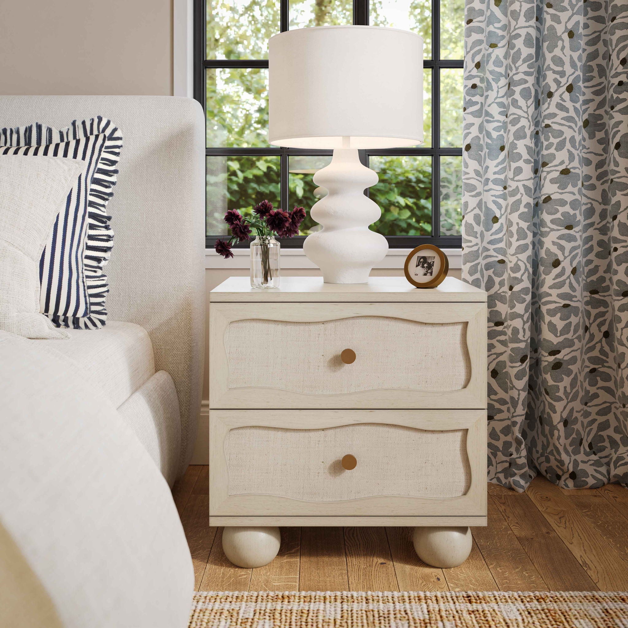 Grappa - Nightstand - Whitewashed