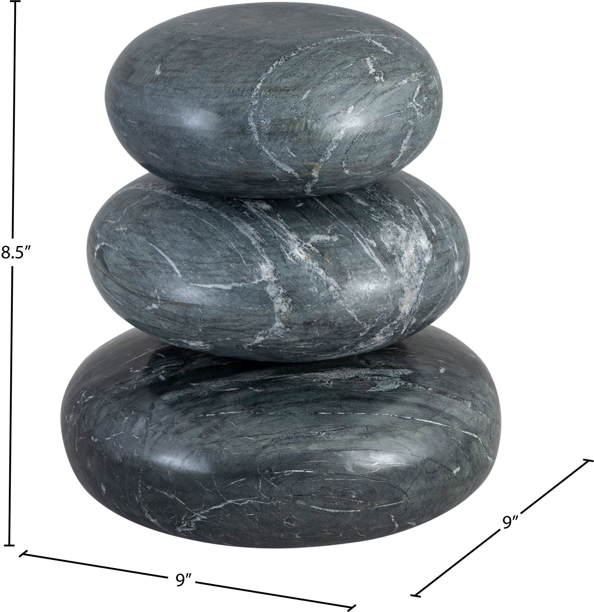 Pumpkin - 3 Piece Marble Decorative Object - Urban Living Furniture (Los Angeles, CA)