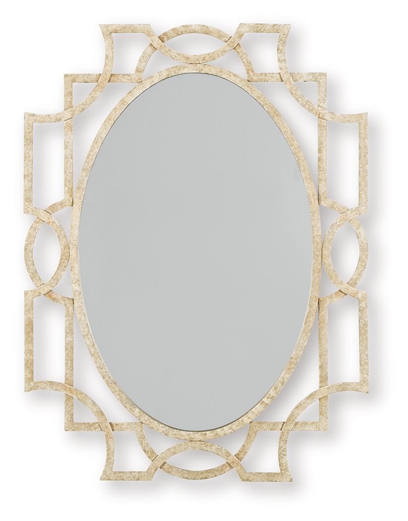 Fulkmore - Antique Gold Finish - Accent Mirror - Urban Living Furniture (Los Angeles, CA)